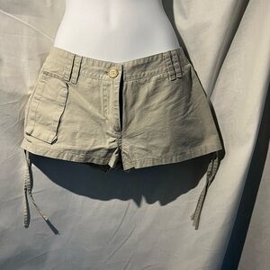 Cotton Club Ruched draw string shorts